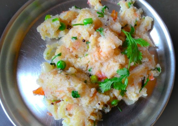 vegetable rava upma