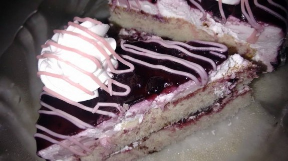 Blueberry cheesecake