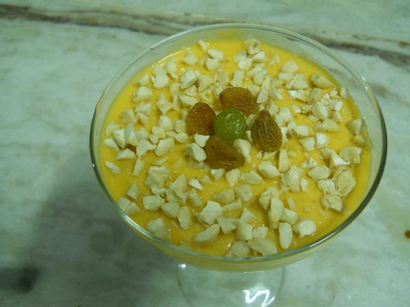 Cold Mango Masti or Mango Banana Shake