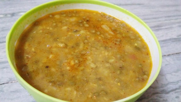 Khade moong dal recipe