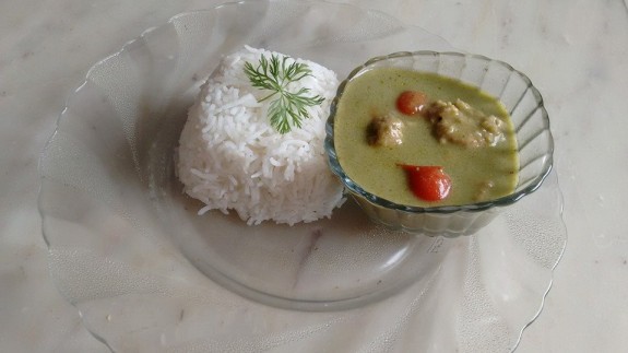 Thai Green Curry Chicken