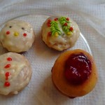 Eggless Ginger Cookies - Decorated