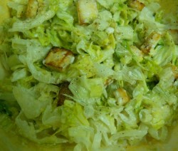 Lettuce and Cottage Cheese Salad
