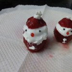 Santa Clause with Strawberries