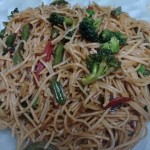 Veg Chowmein - Chinese Hakka Noodles