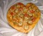 Homemade pizza - heart shaped