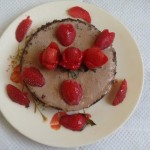 Oreo Cake with Strawberry