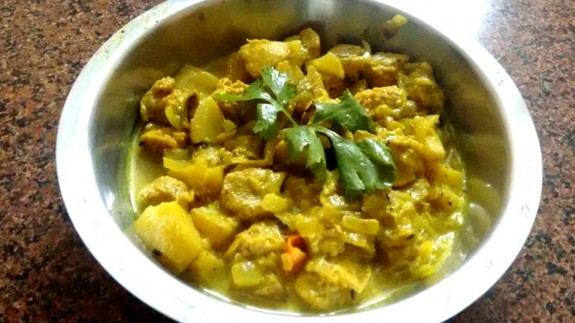 Soya Chunks Sabji