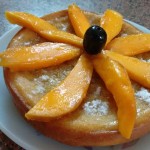 Eggless Mango Cake