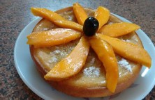 Eggless Mango Cake