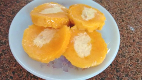 Kulfi Stuffed Mango