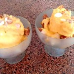 Mango Ice-Cream With Tropical Fruits