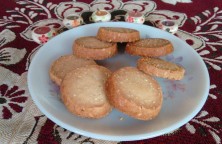 Eggless Sesame Seed Cookies