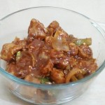 Chilly Soya Chunks Gravy