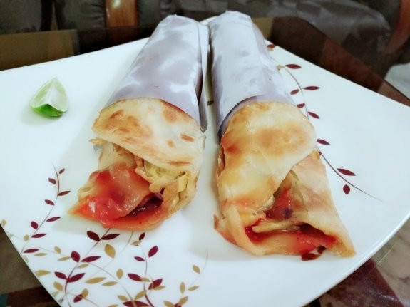 Kolkata Style Egg Roll Recipe