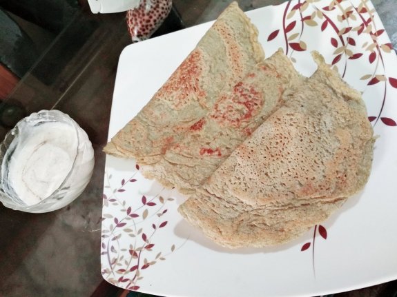 Pesarattu (Green Gram Dosa)