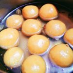 Mango Rasogolla or Mango Rasgulla